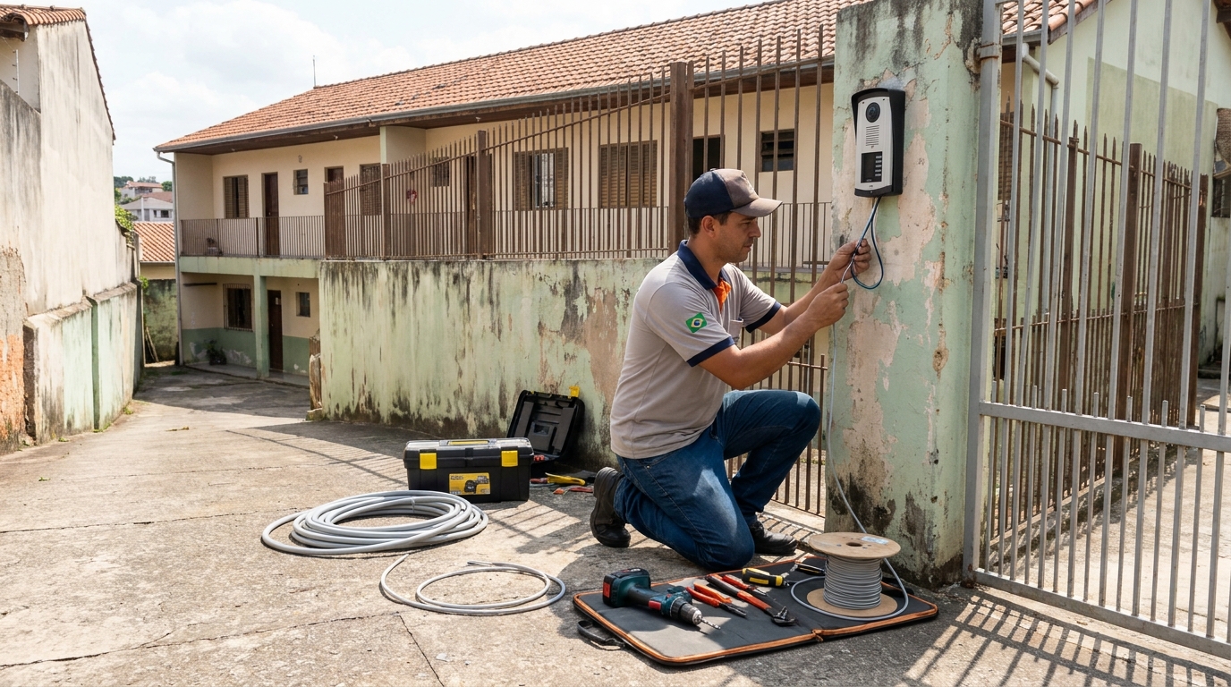 Instalação de Porteiro Eletrônico em Sete Lagoas‑MG