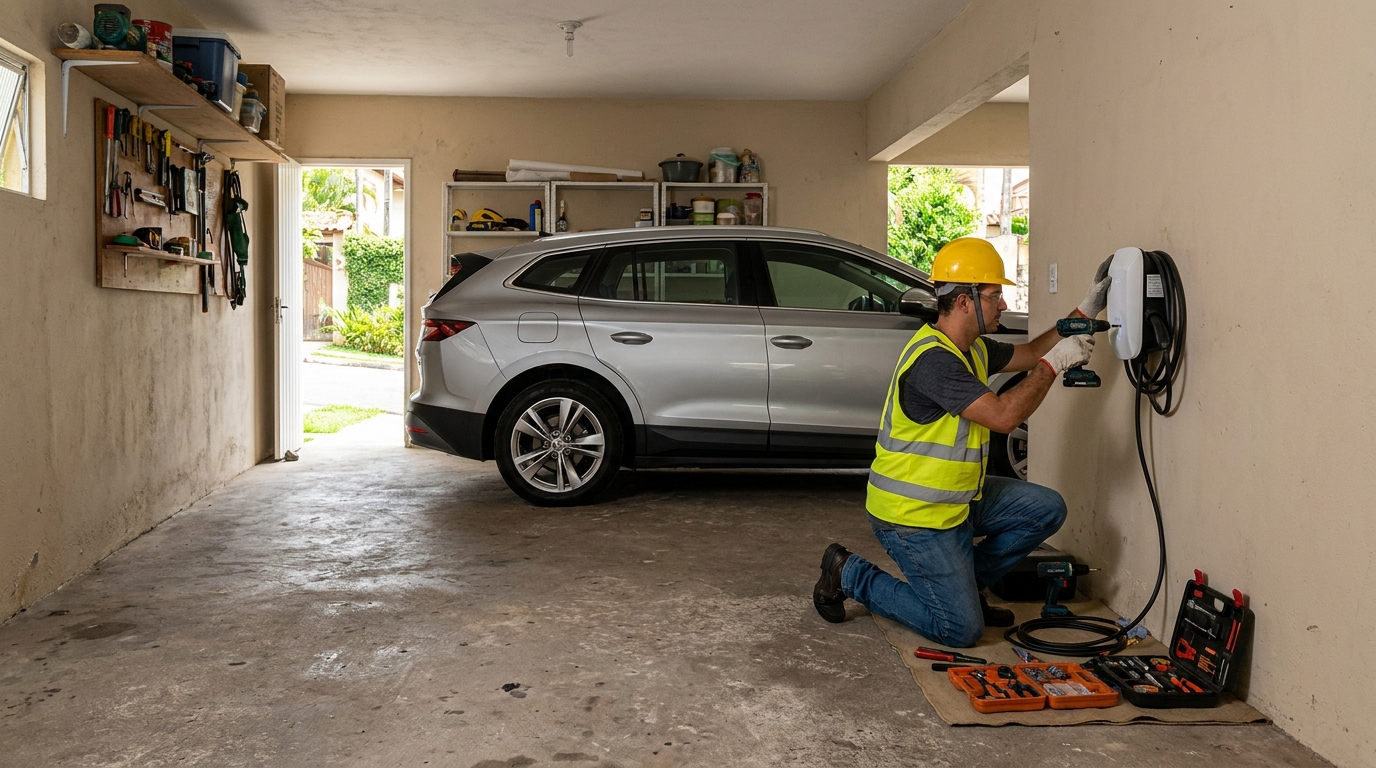 Instalação em Garagem ou Condomínio no Centro, Sete Lagoas‑MG