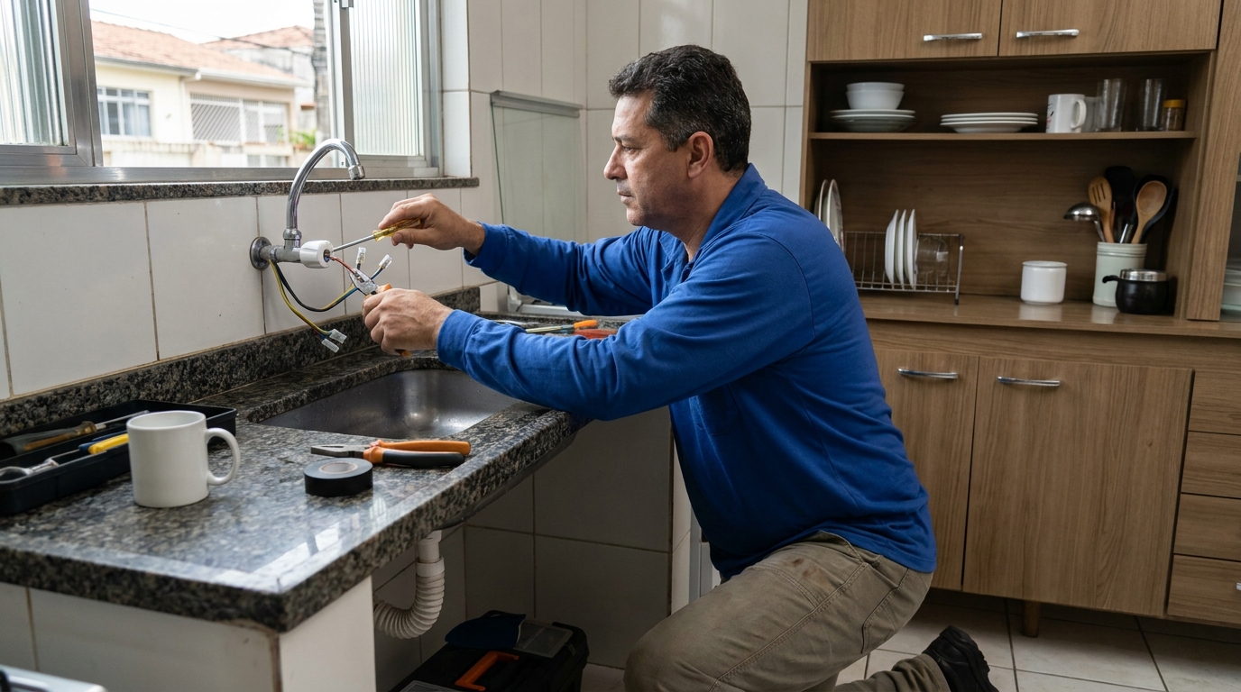 Reparo em Torneira Elétrica em Sete Lagoas‑MG